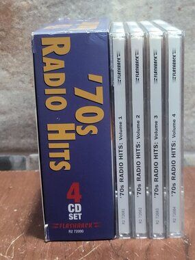 Vintage 4 CD Box Set 70s Radio Hits 1997